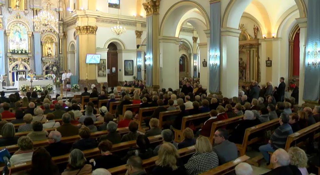 Celebración de la Eucaristía en honor a la Purísima